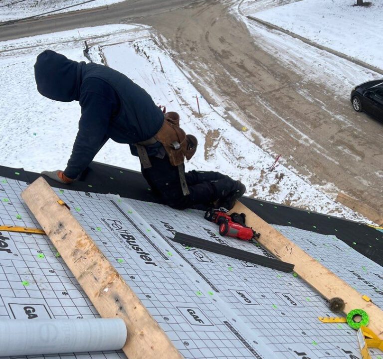 New Roofing installation