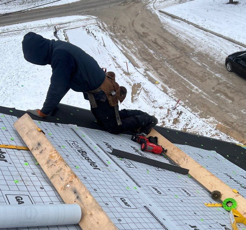 New Roofing installation