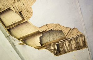 commercial roof leak