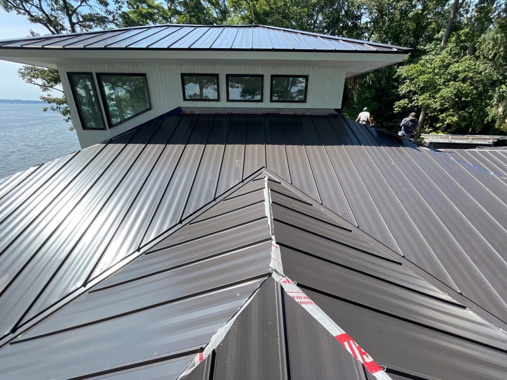 residential metal roofing installation