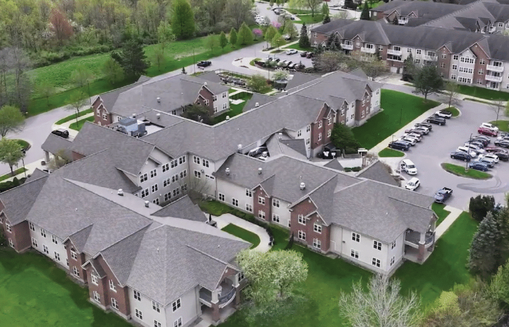 roof replacement - covenant living