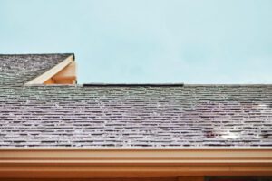 Hail on roof