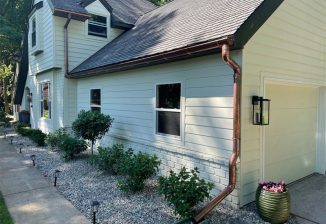 Copper Gutters